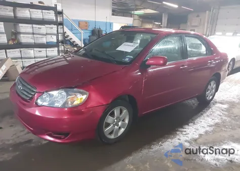 2003 Toyota Corolla Ce/Le/Sport z USA, uszkodzony, nr VIN 2T1BR32EX3C745535